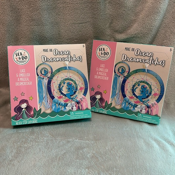 Make An Ocean Dreamcatcher - Picture 1 of 4